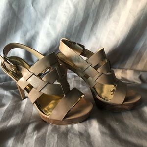 Strappy heels